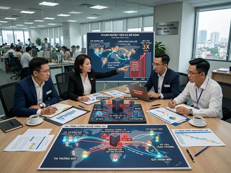 Điều chỉnh chiến lược công nghệ khi mục tiêu, nhu cầu hoặc môi trường công nghệ thay đổi